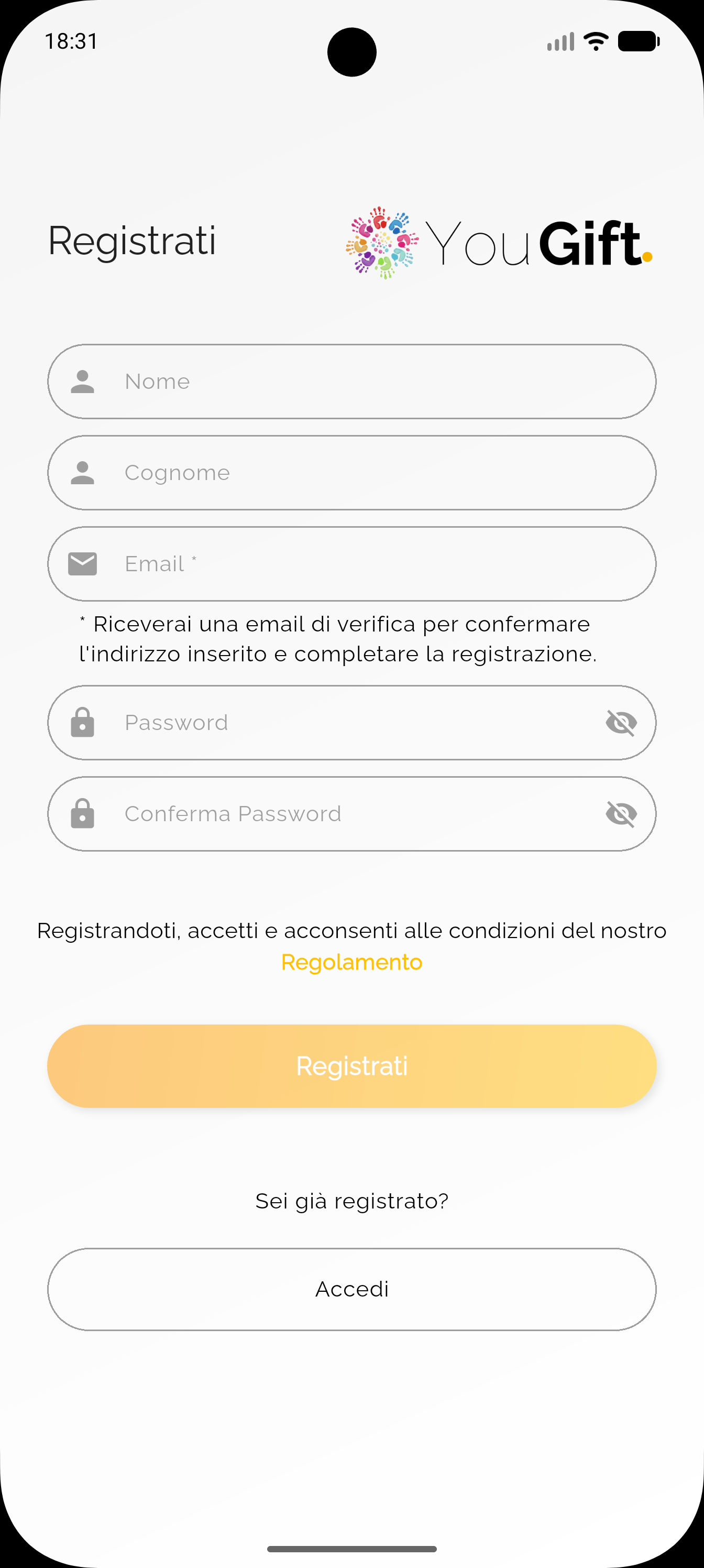 YouGift app – schermata 5